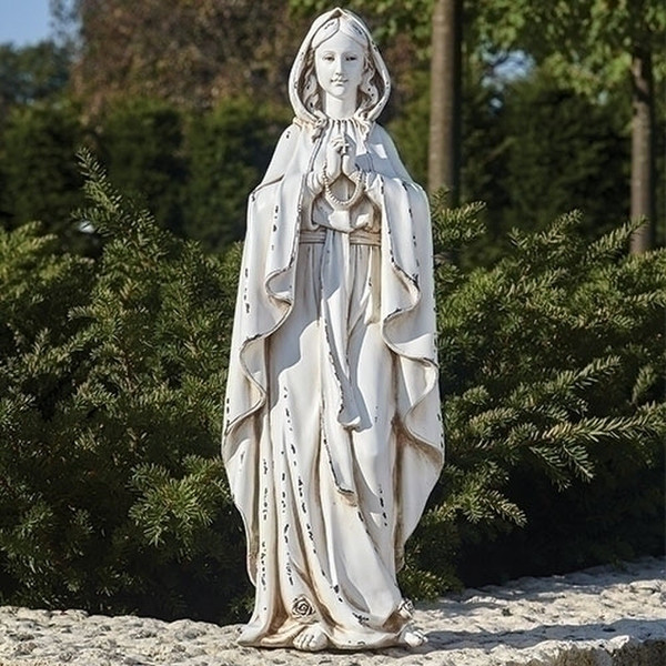 Our Lady of Lourdes Garden Statue 23" High